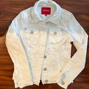 White Guess Denim jacket